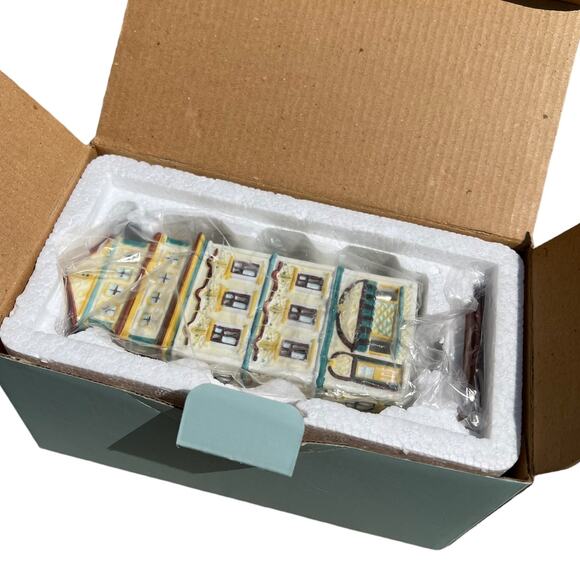 PartyLite P8275 Cafe Amsterdam Tealight Candle House Holder - Picture 2 of 5